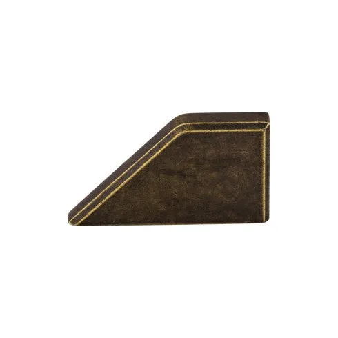 Tapered Knob in German Bronze, Brushed Satin Nickel, Pewter Antique, Flat Black, and Polished Chrome finishes, decorative hardware