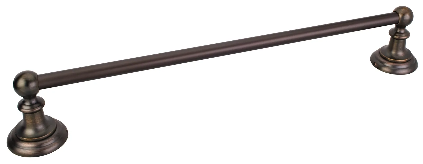 Elements Conventional Towel Bar in Oil Rubbed Bronze finish, 26-1/2 inches long, durable bath hardware