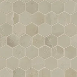 Sande Cream 2x2 Hexagon