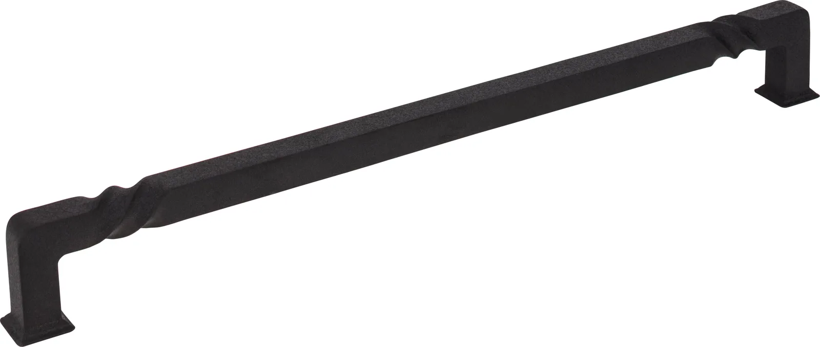 Tahoe Appliance Handle-12 in Distressed Antique Silver, 12-3/4" overall length, decorative hardware