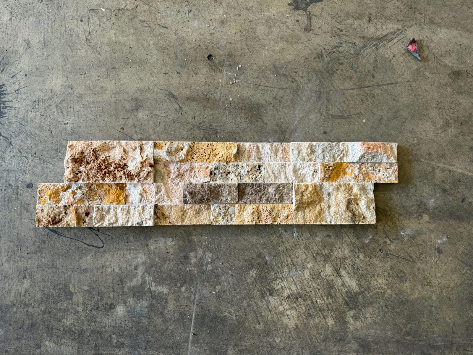 Scabos Travertine Ledger Panel