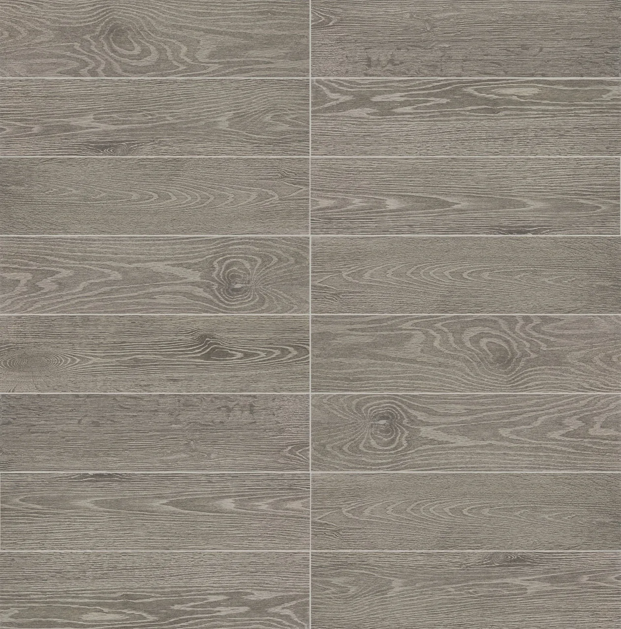 Daltile Platinum Medium Gray Porcelain Tile 6x24 Matte Finish Plank