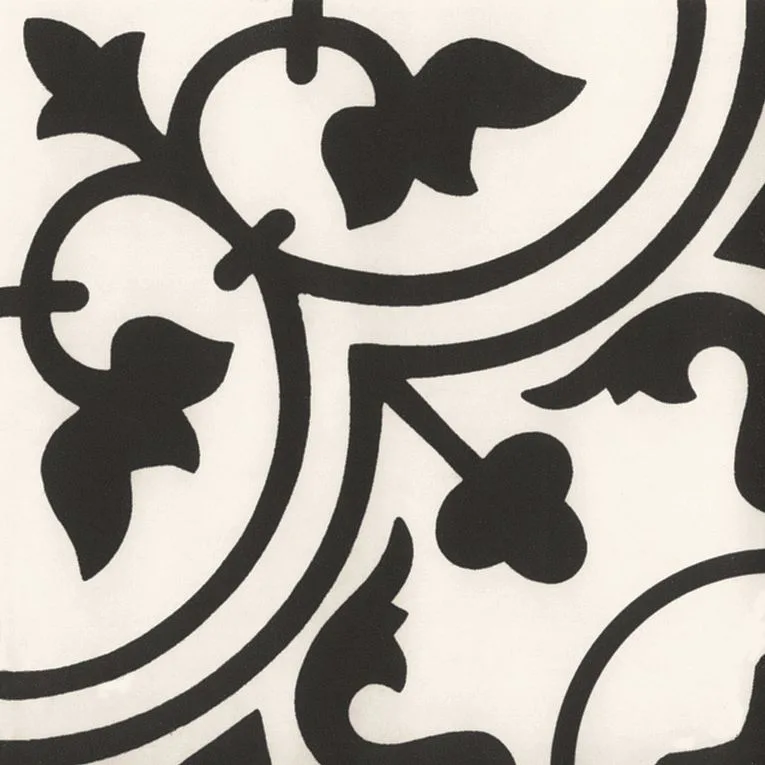 Reverie 1 Porcelain Tile in classic finish, 8x8 size, rectified glazed porcelain material