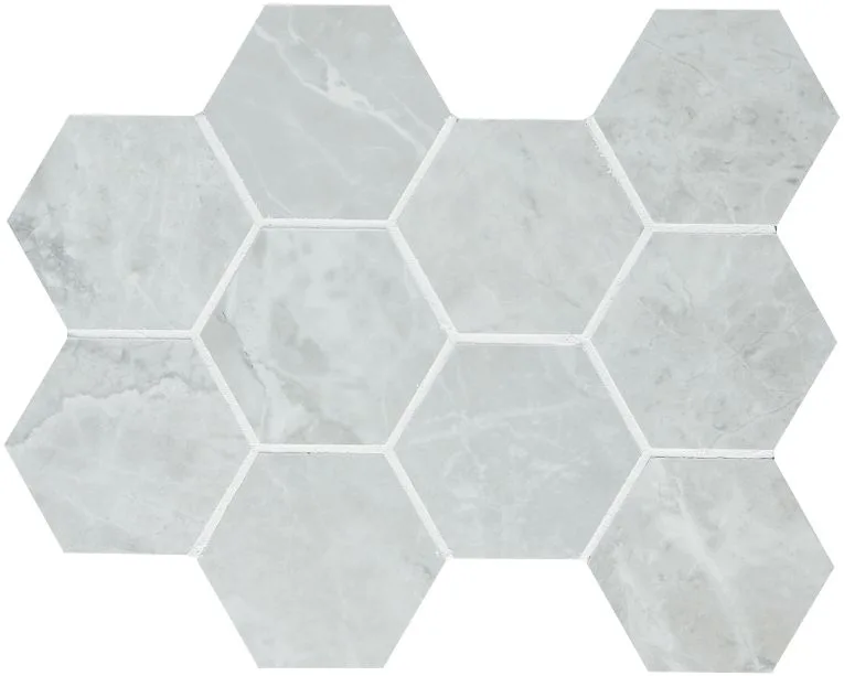 Tru Marmi Silver Hex