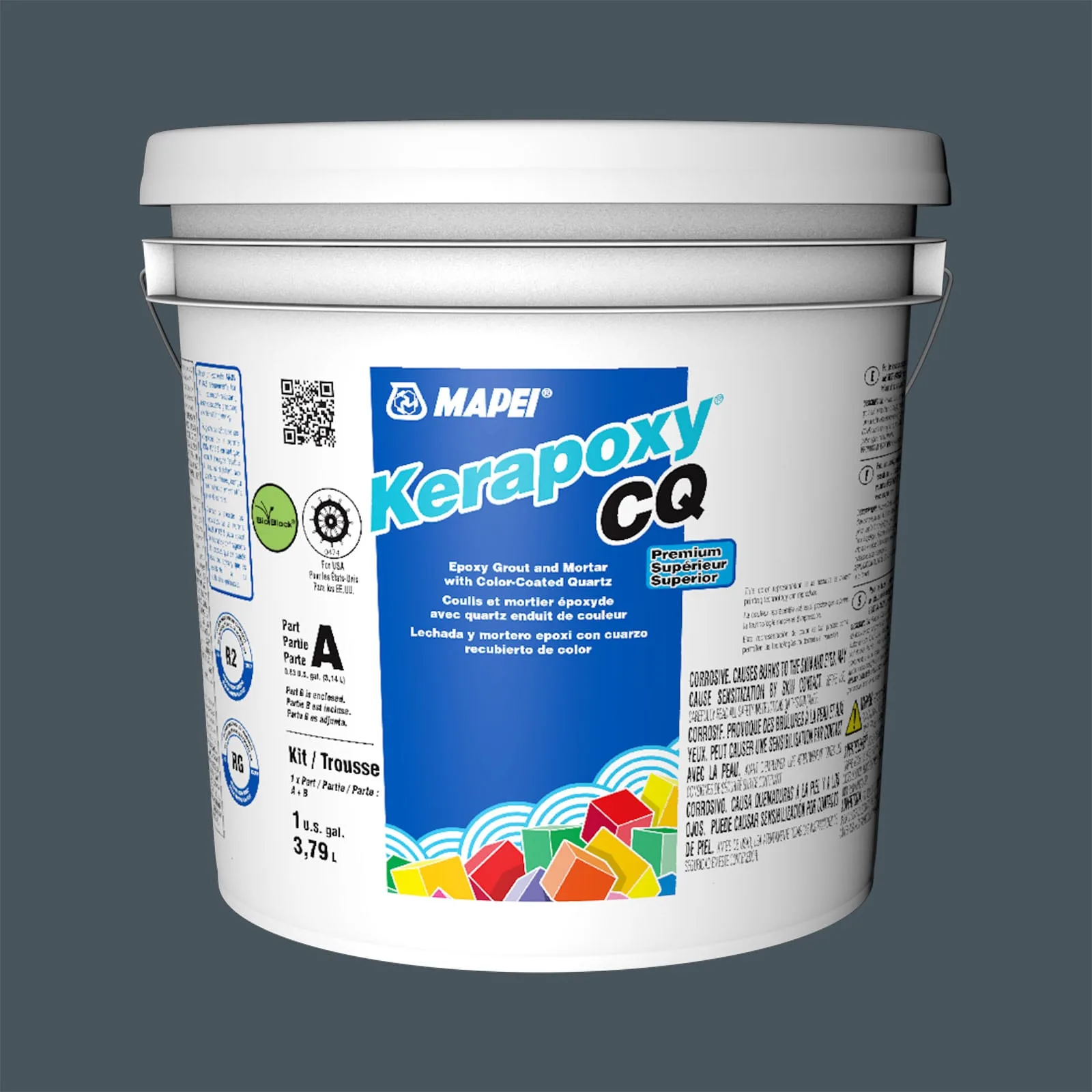 Mapei Kerapoxy CQ Night Sky #5232 Epoxy Grout (1 Gal)