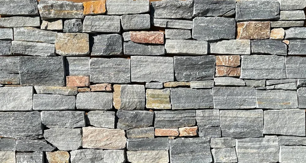 Gold Lexus (Large Format) (2-Pc Dog Ear Corner) Natural Stone Ledger Panel