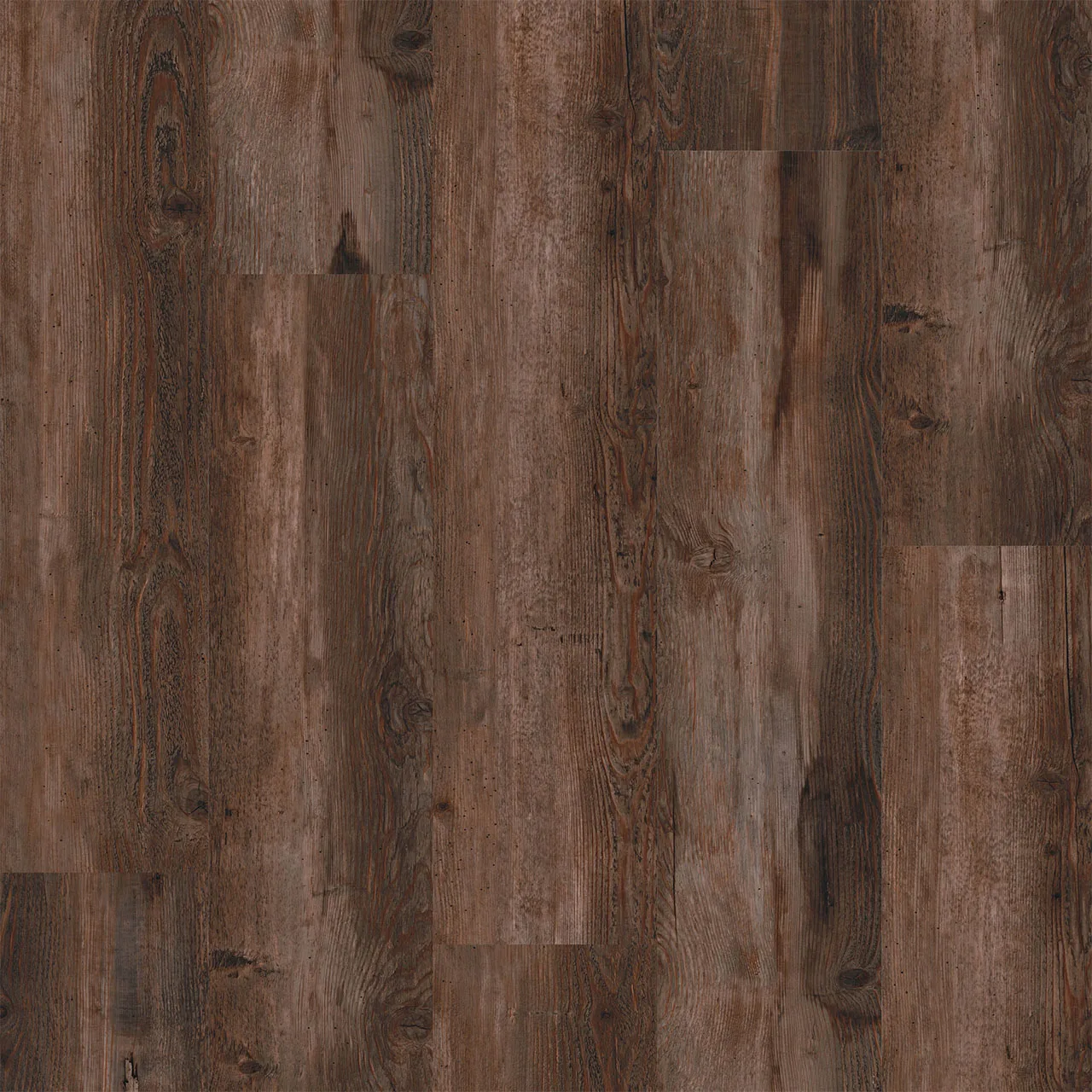 Ozark II L2012 LVP flooring in Aspen color, 7x48 size with rustic wood grain finish