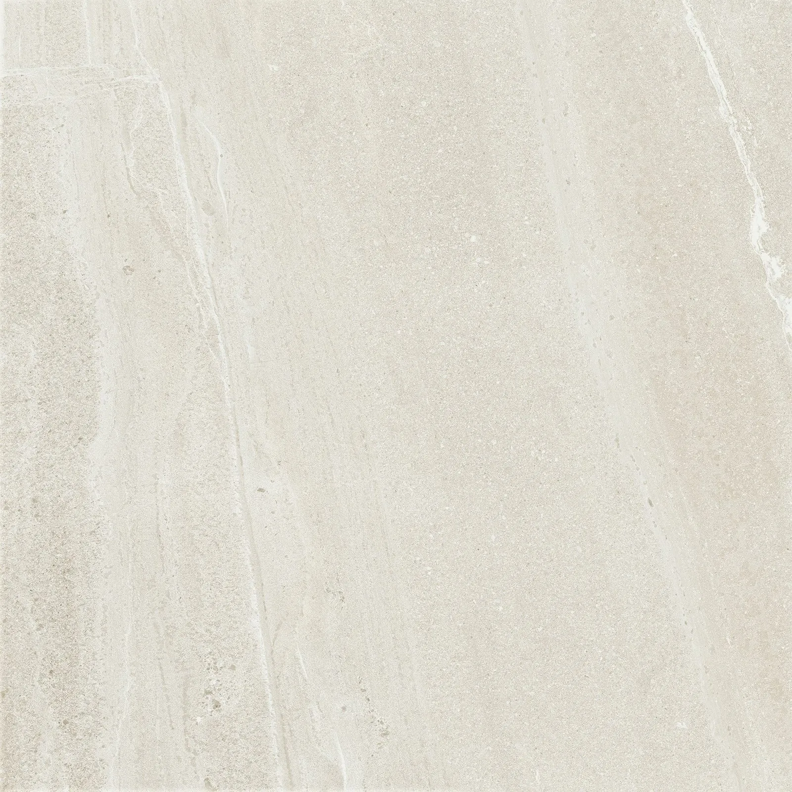 Nordic LFT Natural Porcelain Tile in White and Silver, 48x48 size, 10mm thickness, natural finish