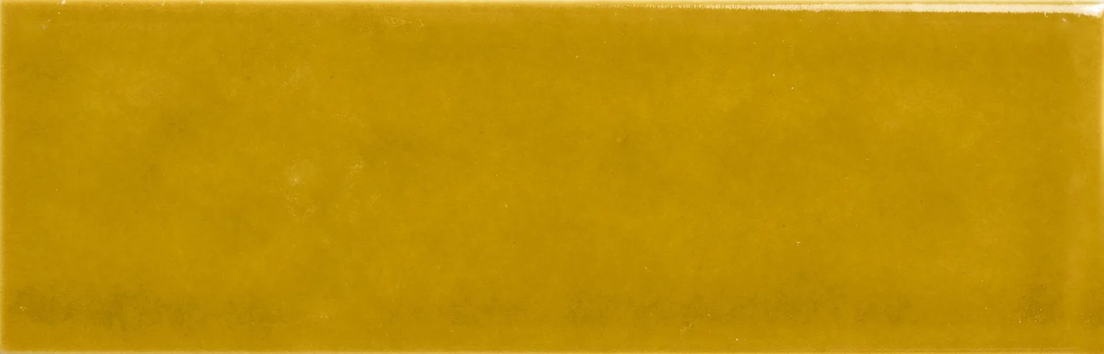 Amarcord Porcelain Tile in Miele color, glossy finish, 2x6 size, durable porcelain material