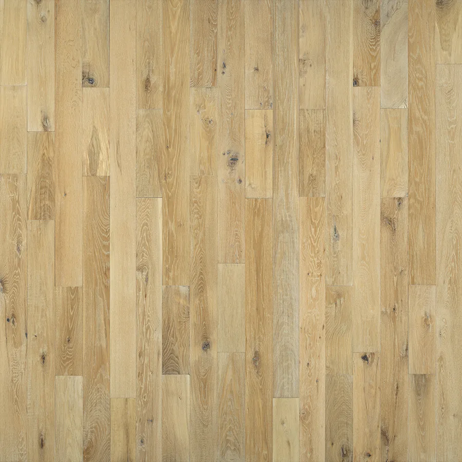 Crestline Solid Hardwood Flooring in Augusta, Monroe, Geneva, and Porter colors, oak material, 3/4x5xRL size