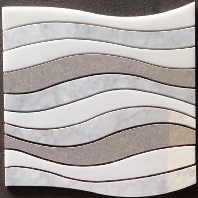 Wave Marble Mosaic