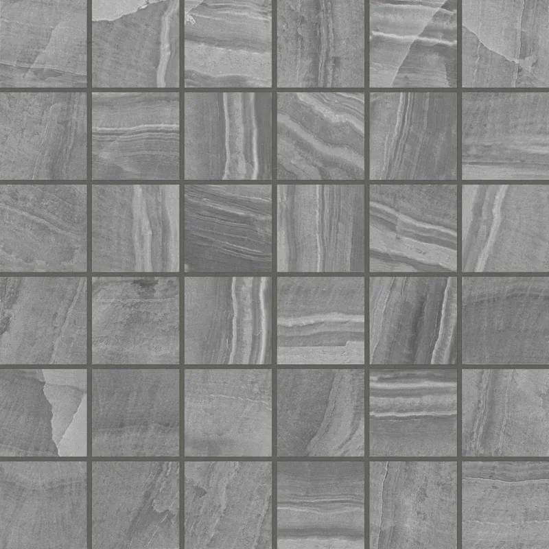 Gemma Grey Onyx Mosaic