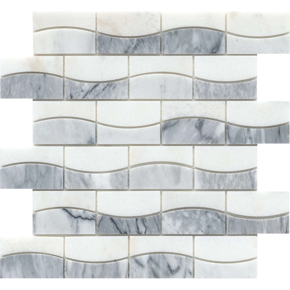 Talento Polished Wave Mosaic