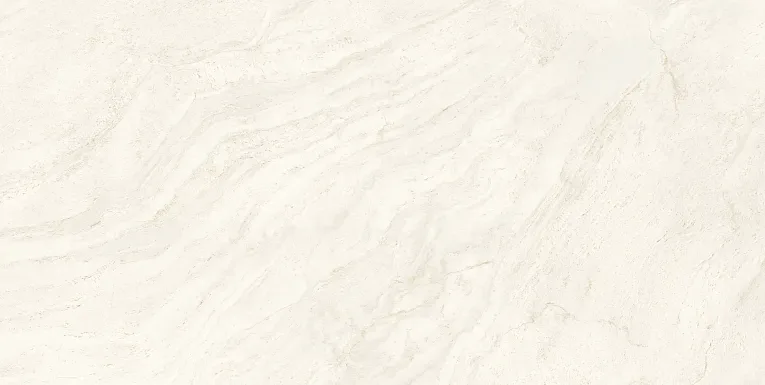 Della Terra Travertino Halo Matte porcelain slab in soft finish, 12mm thickness, versatile for various applications