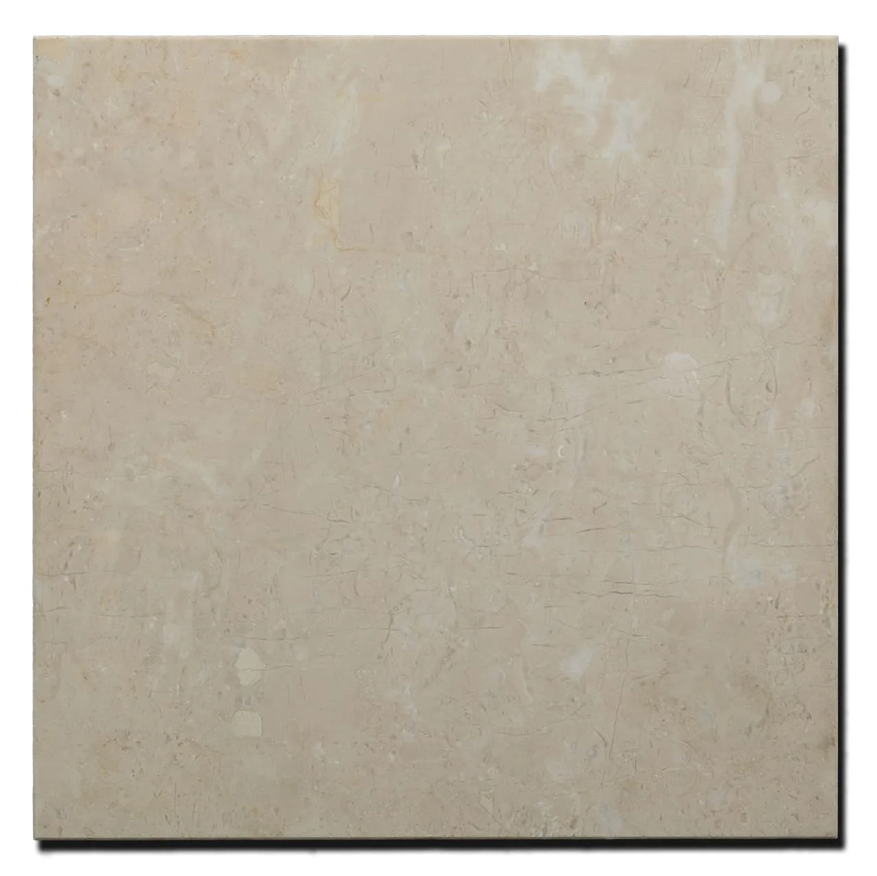 Sandy Beige Straight Edge Marble Tile, sandy beige color, honed finish, 12mm thickness, natural stone material