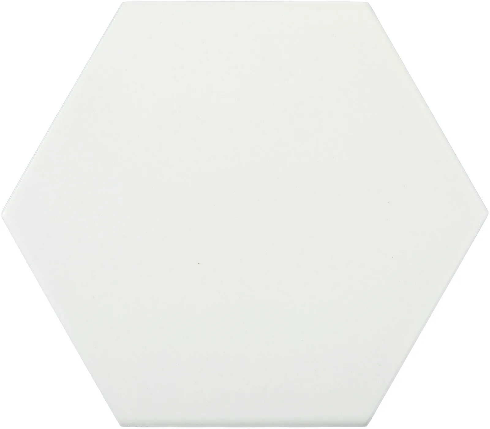 Hexagon Blanco tile 5x6 matte glazed porcelain and ceramic wall tile