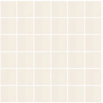 Lutezia Mosaico Ivory 12x12 matte porcelain mosaic tile
