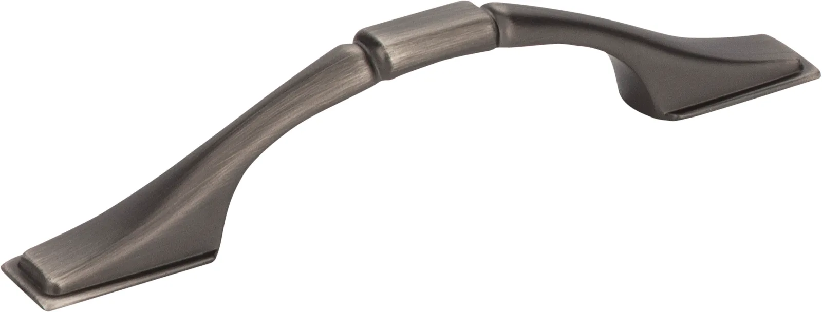 Hammond Cabinet Pull-3 in Pewter finish, 4-7/8" overall length, decorative hardware for cabinets