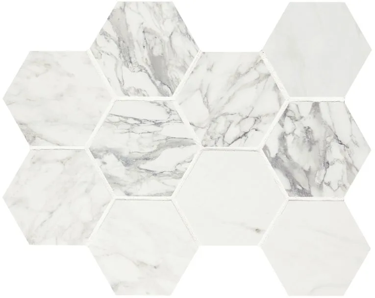 Tru Marmi Arabescato Hex