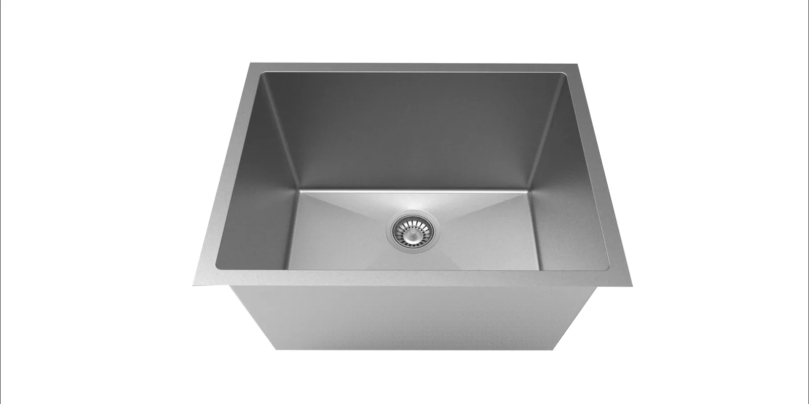 Stainless Steel Undermount Laundry Sink, single bowl, stainless steel material