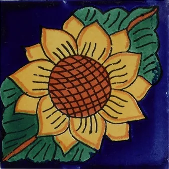 L09 - Sunflower Talavera Tile