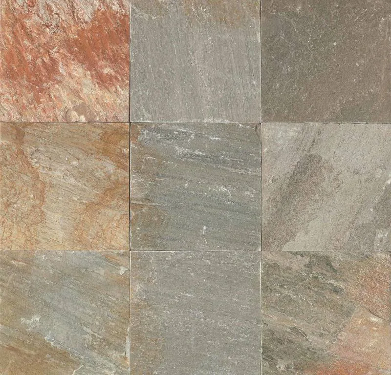 Amber Gold Slate Natural Stone 6x24 12x12 16x16 in warm amber color, perfect for floors and walls