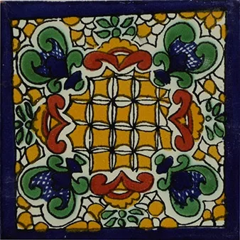 L99 - Green Grace Talavera Tile