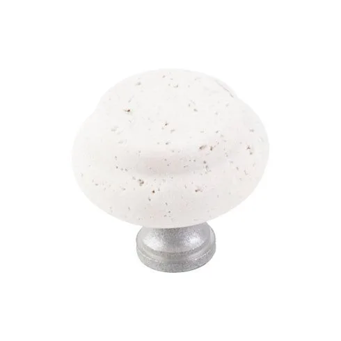 Tumbled Travertine Knob