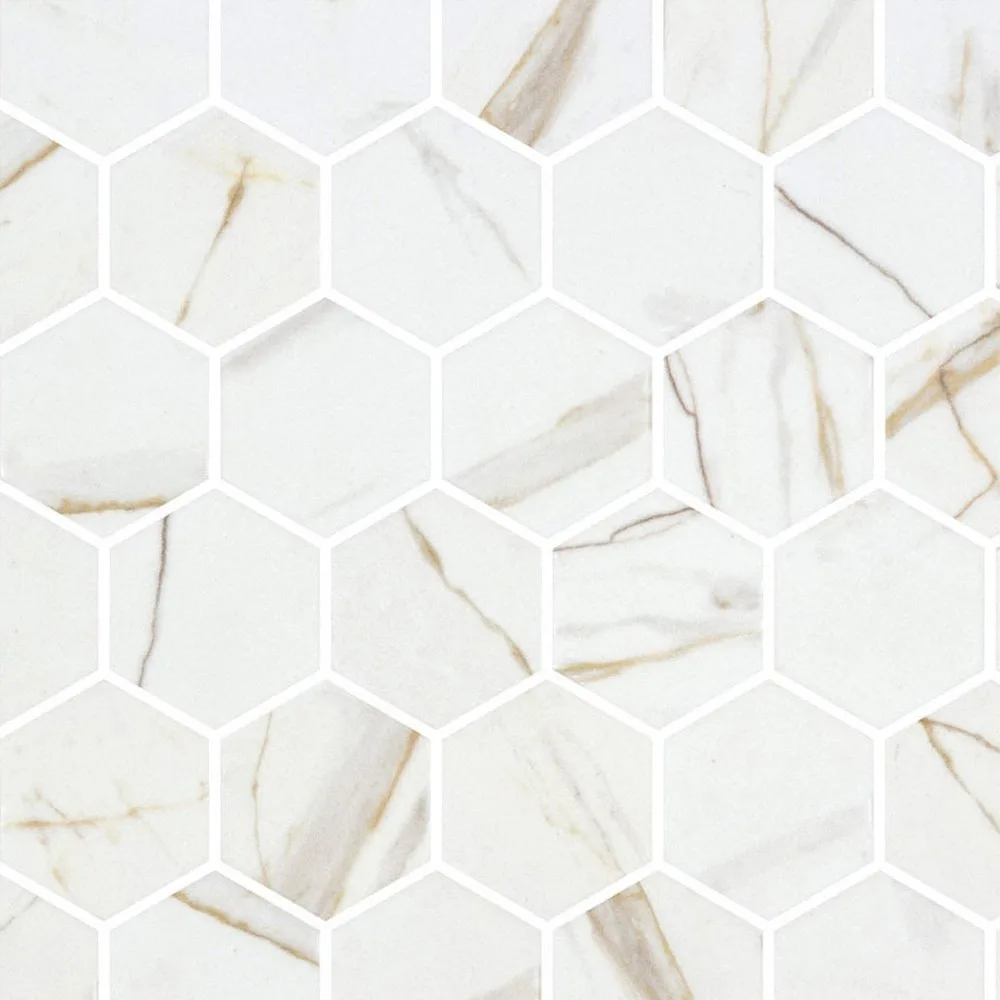 Calacatta Mosaic Hex