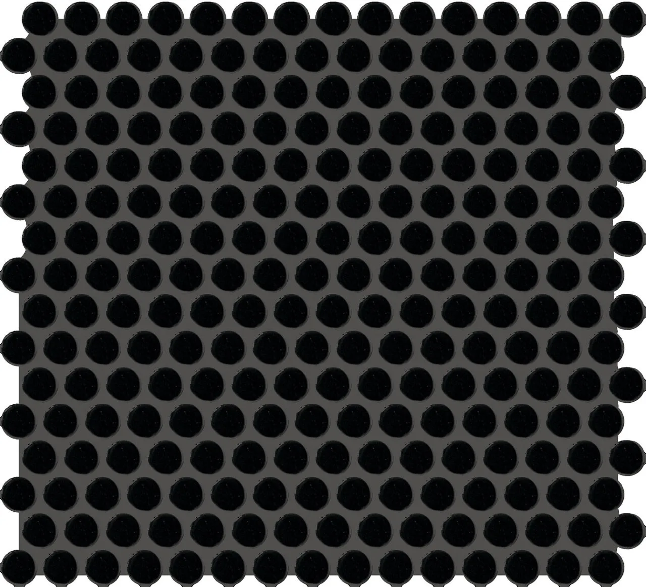 American Olean Color Story Mosaics Black 2x3 glazed mosaic tile, glossy and matte finishes