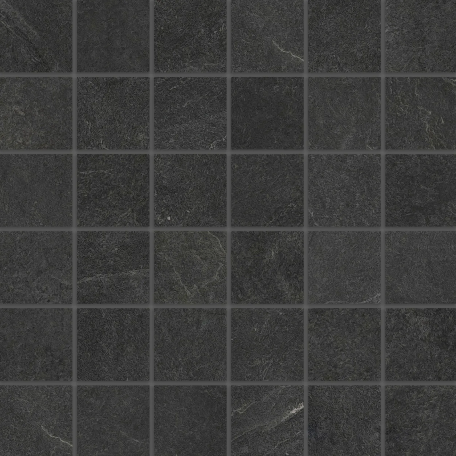 Ash Mosaic Tile in Black, Silver, White, Beige - 2x2 Porcelain Matte Finish