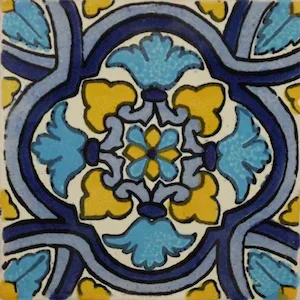 L30 - Turquoise Grace Talavera Tile