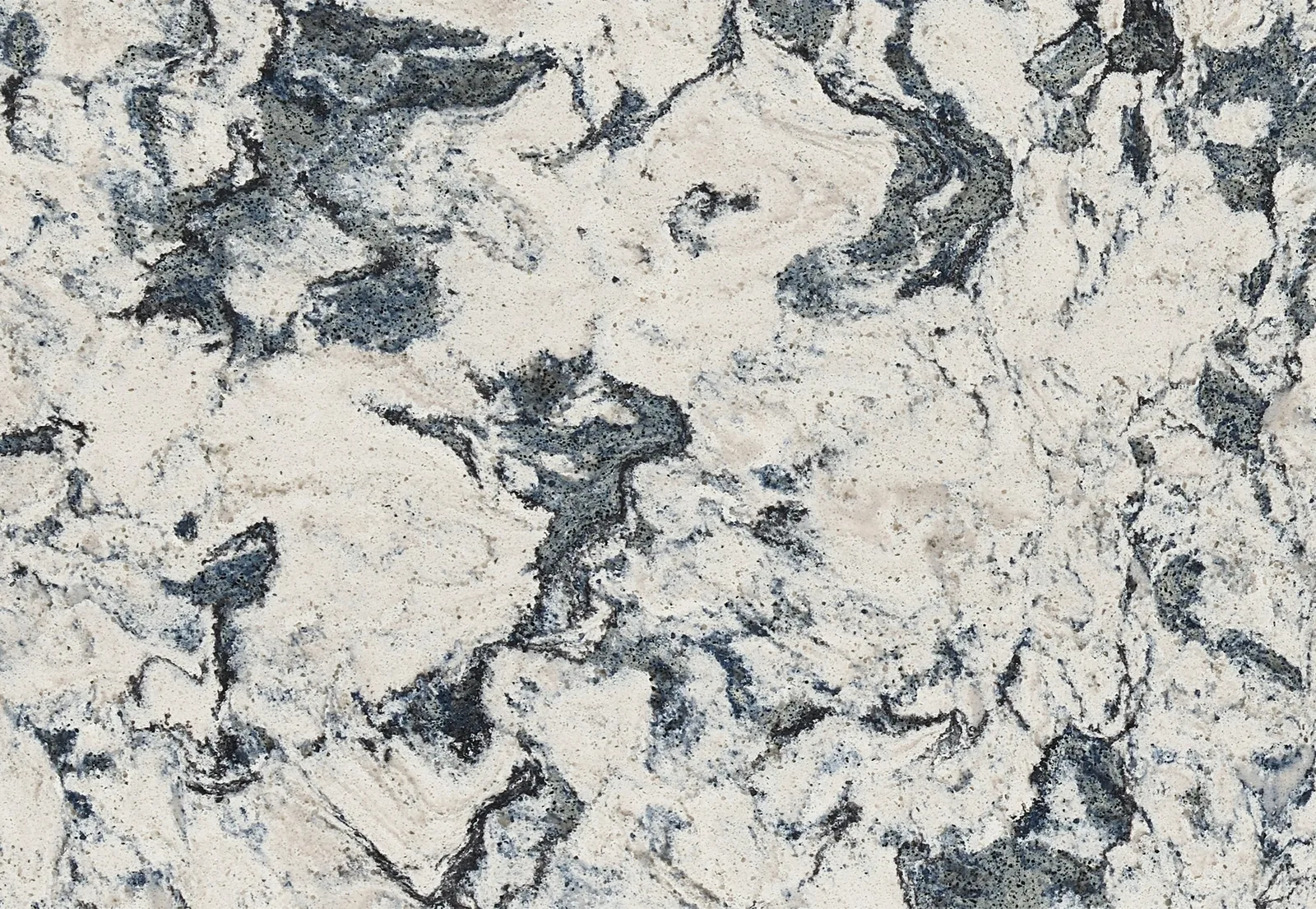 Mayfair Quartz Countertop 132" x 65.5" polished finish in luxury collection