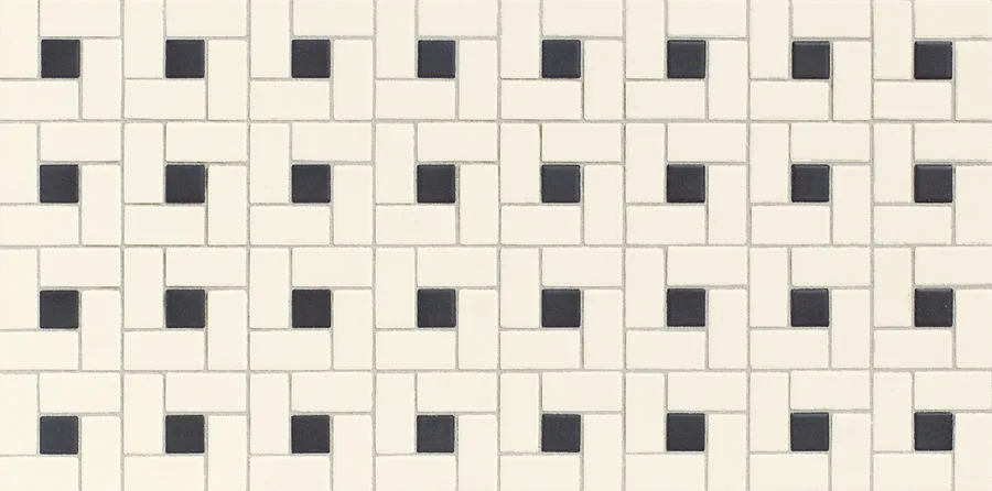 Daltile Keystones Biscuit/Black Dot