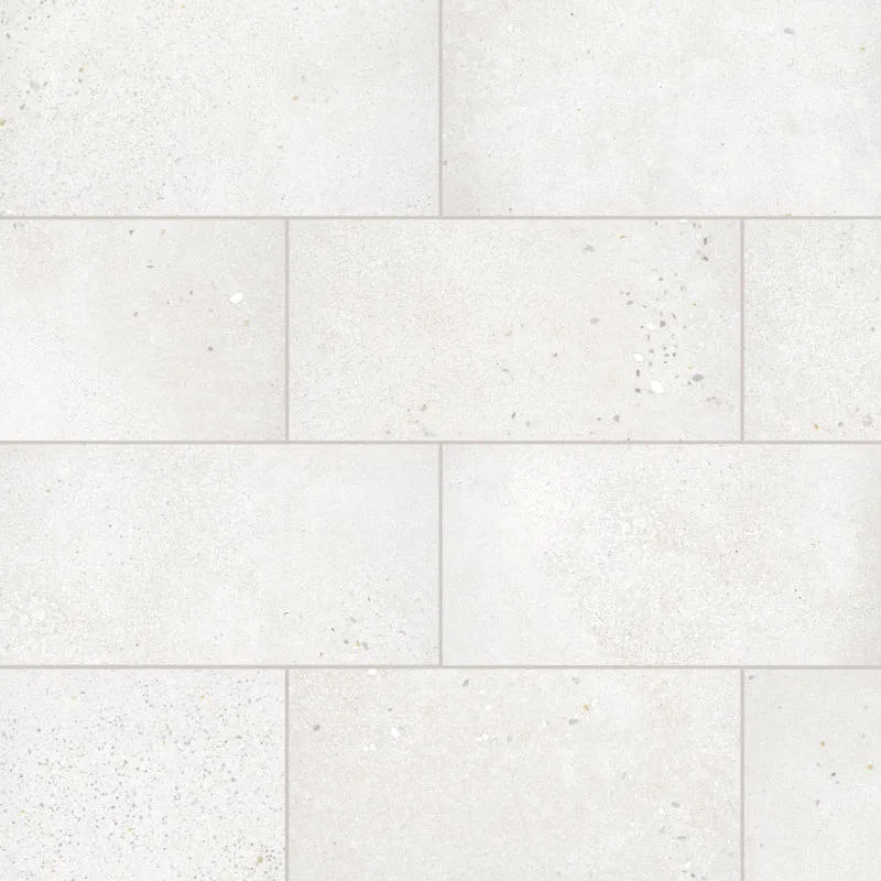 White Porcelain Tile from Area 51 collection, matte finish, available in sizes 12x24, 24x24, 24x48