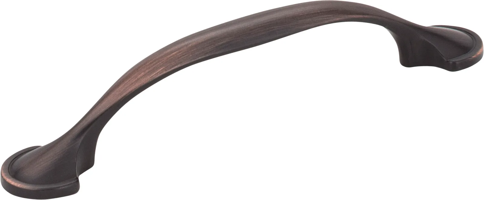 Watervale Cabinet Pull-96 in Pewter finish, decorative hardware, 5-3/8 inch overall length, 96 mm center to center