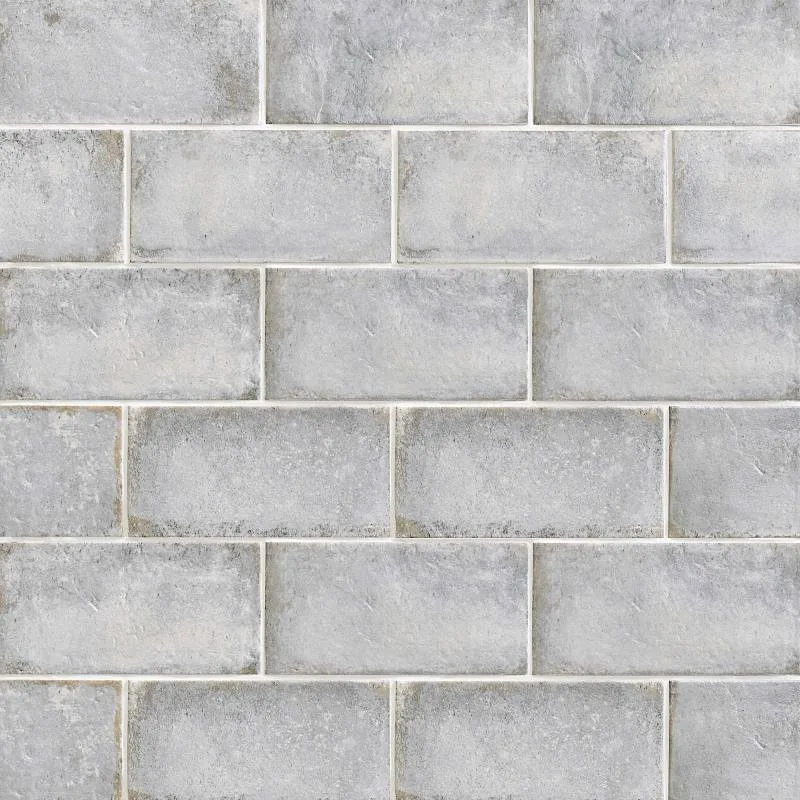 Atlantic porcelain tile in gloss and matte finishes, 4x9 and 9x18 sizes, rectangular shape, suitable for walls and floors.