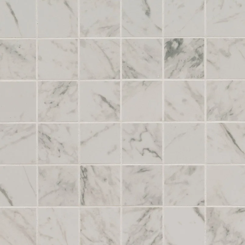 Pietra Carrara 2x2 Mosaic