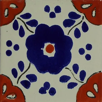L25A - Hacienda Terracotta Talavera Tile
