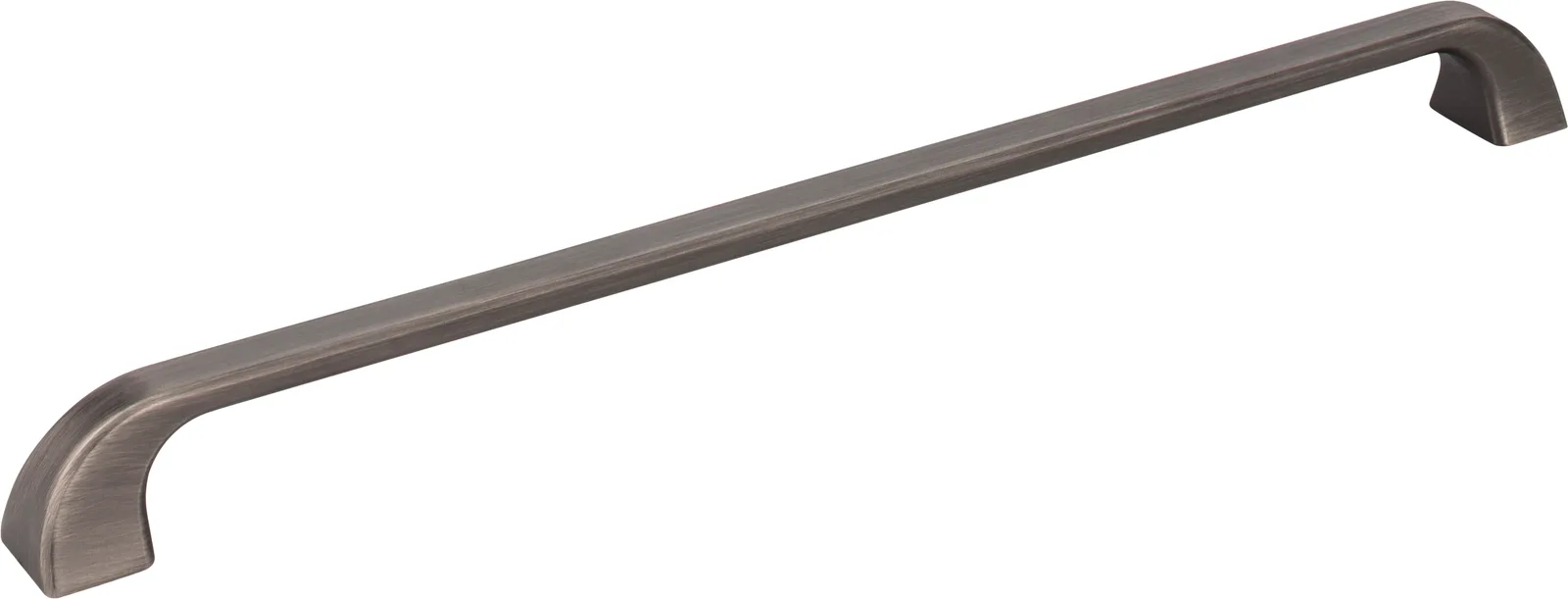 Marlo Cabinet Pull - 305 mm Pewter finish decorative hardware for cabinets and drawers