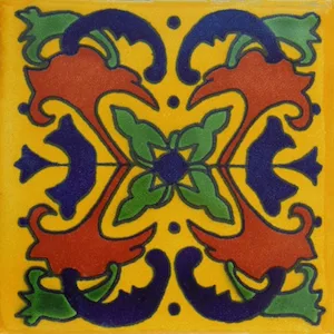 L100 - Yellow Delight Talavera Tile