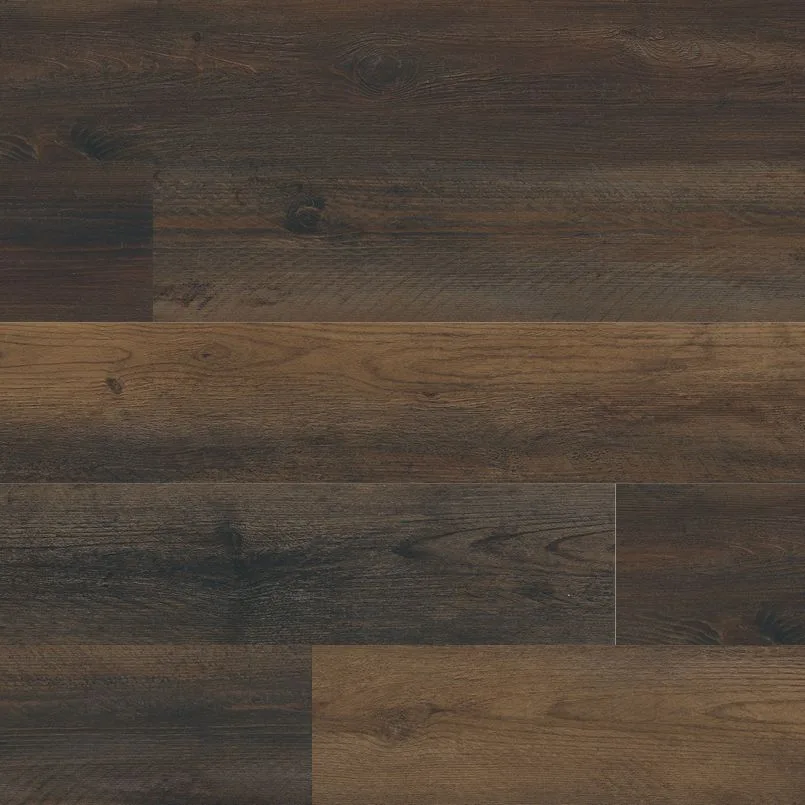 Cyrus - Hawthorne 7x48 Low Gloss Luxury Vinyl Plank in rich brown color, made from high-quality vinyl material.