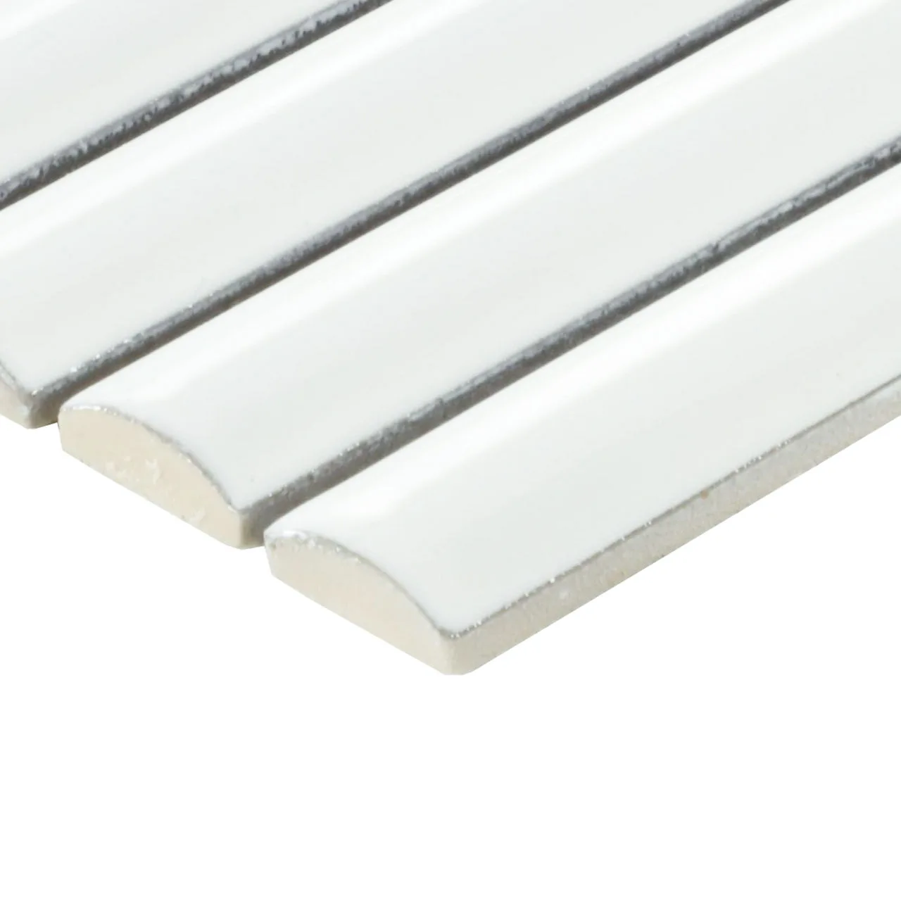 Daltile Artefino Vintage Fossil Mosaic Tile in glossy finish, 2x6 and 1x6 sizes, glazed mosaics material
