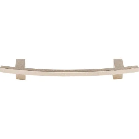 Slanted Pull in Polished Nickel, Tuscan Bronze, Pewter Antique, Flat Black finishes, decorative hardware by Top Knobs