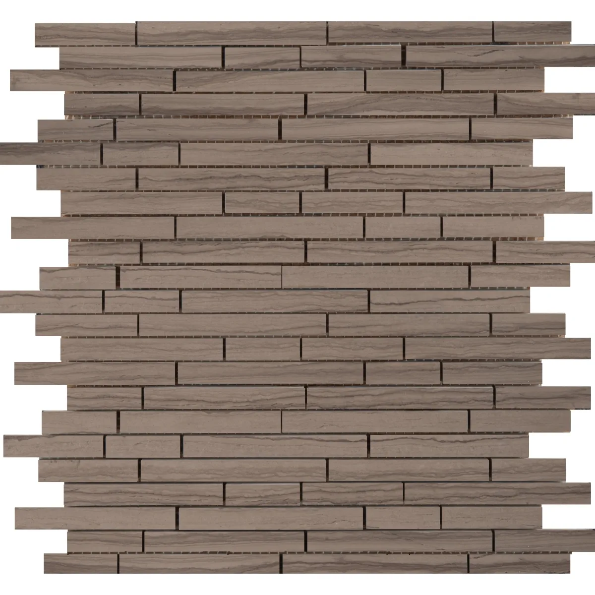 Metro Honed Linear Mosaic