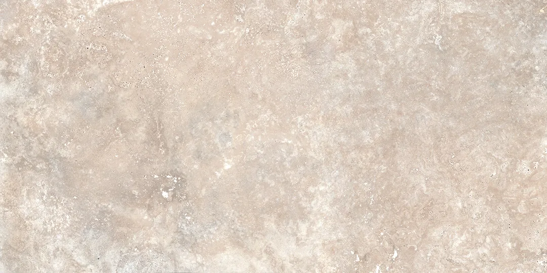 Noce Porcelain Tile 24x48 Struttura 3D Cross finish in rich brown color, made of durable porcelain