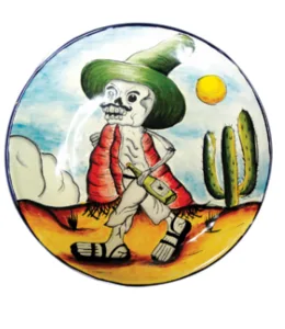 DD Plate Borracho - Dia de los Muertos Art Tile