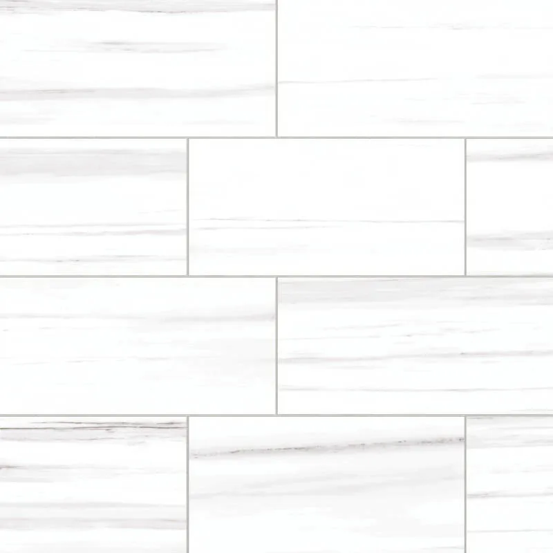 Dolomite Porcelain Tile in honed finish, available in 12x24, 3x24, and 24x48 sizes, suitable for floors and walls