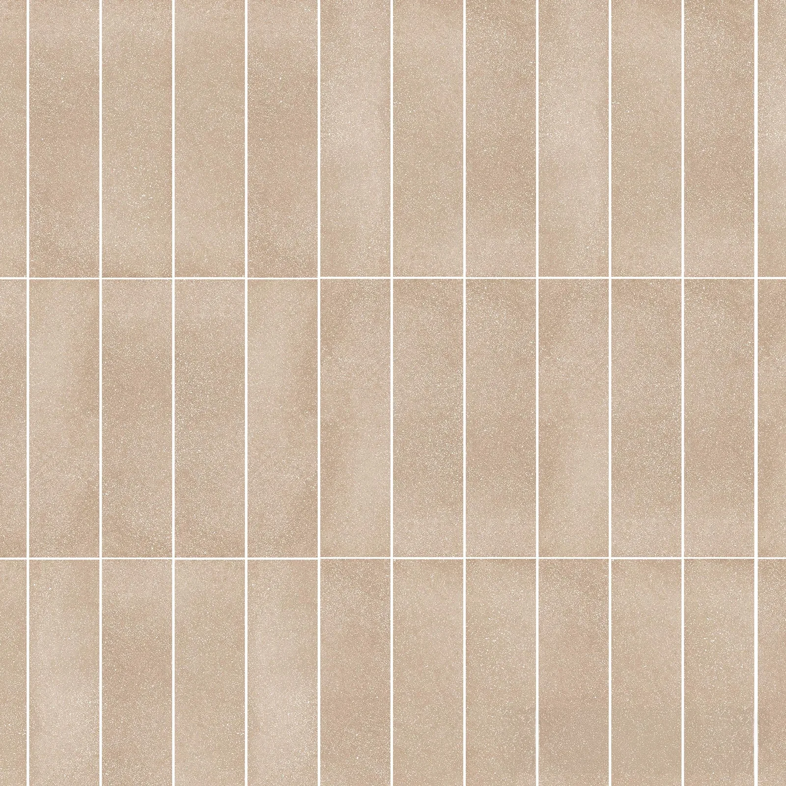 Tetris porcelain tile in Ecru, Muschio, White, and Blu colors, matte finish, 2x8 size, 9mm thickness