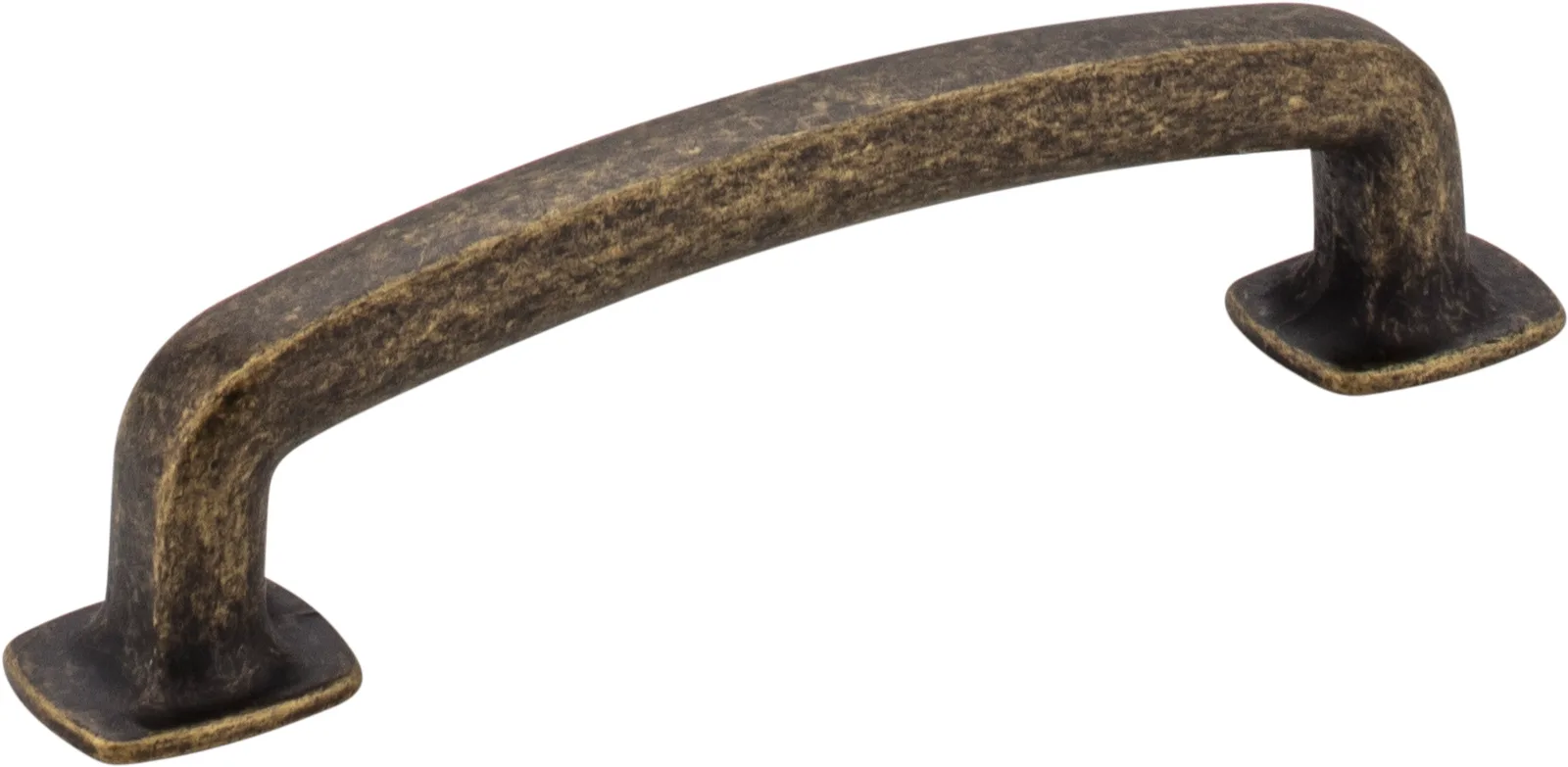 Belcastel 1 Cabinet Pull in Gun Metal finish, 4-5/8 inch overall length, decorative hardware for cabinets